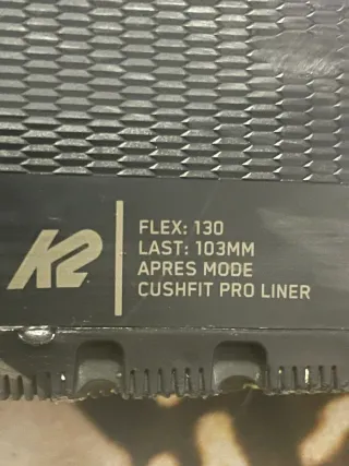 Botas de esquí K2 BFC 130 BOA