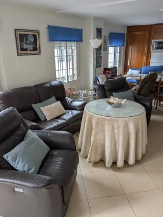 Divani relax elettrici + divano in pelle (set)