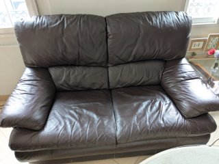 URGENTE! Sillones eléctricos + sofá (conjunto piel