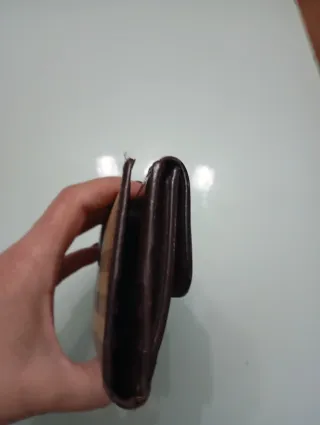 Cartera Burberry Haymarket Check