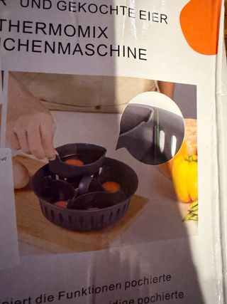 Cocedor de huevos 2 en 1 para Thermomix TM31