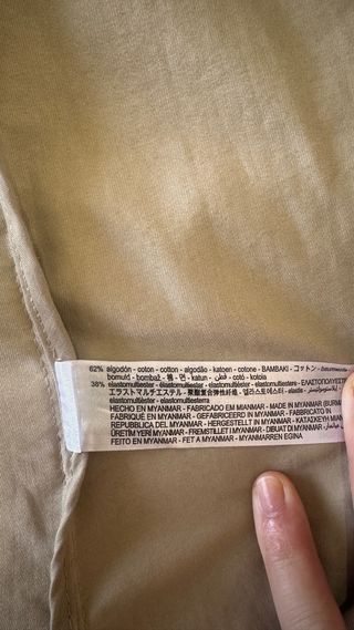 Trench Zara Beige Cinturón