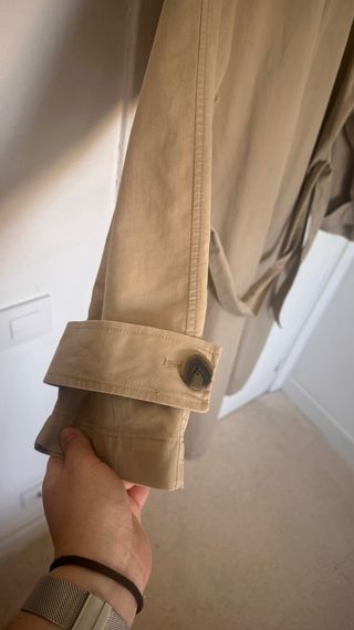 Trench Zara Beige Cinturón