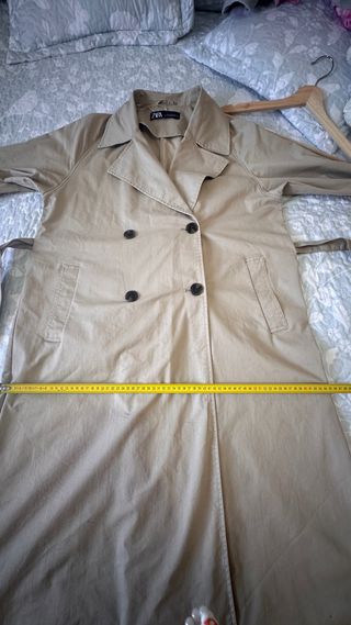 Trench Zara Beige Cinturón