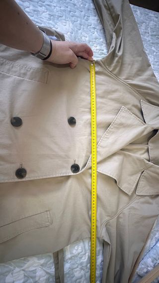 Trench Zara Beige Cinturón
