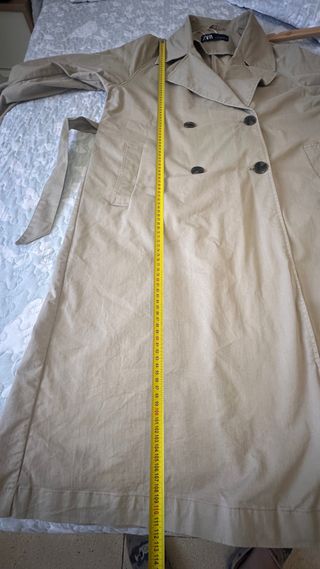 Trench Zara Beige Cinturón