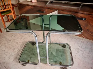 Tavolo ausiliario tubolare