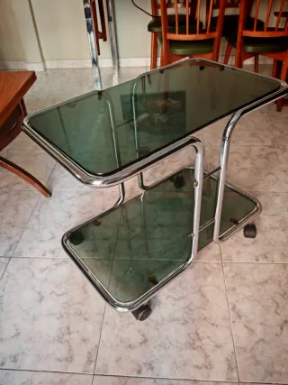 Tavolo ausiliario tubolare