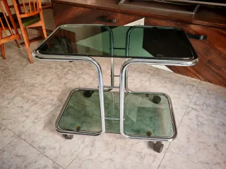 Tavolo ausiliario tubolare