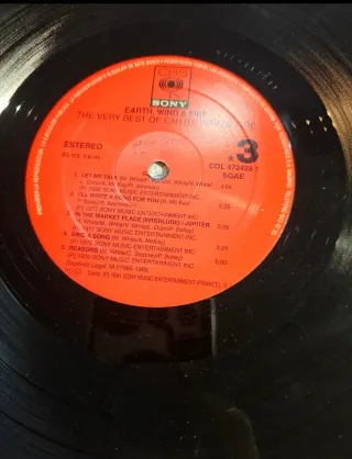 Doble LP Earth Wind & Fire - The Very Best Of