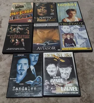 Lote 8 DVD Películas Variadas Drama