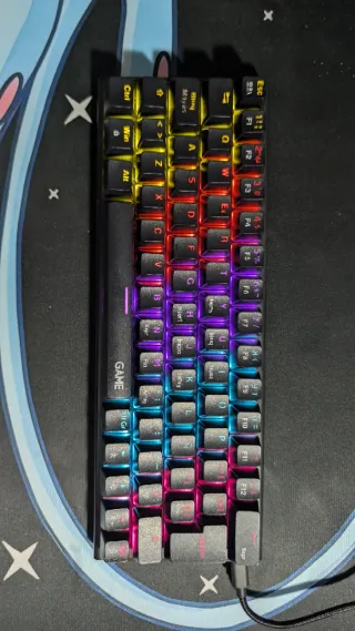 GAME KH-60B Mecanico mini 60% RGB Blue Switch