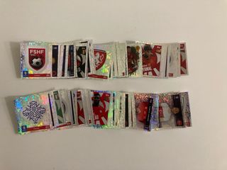 Lote 99/100 paralelos Topps Euro 2024 Foil