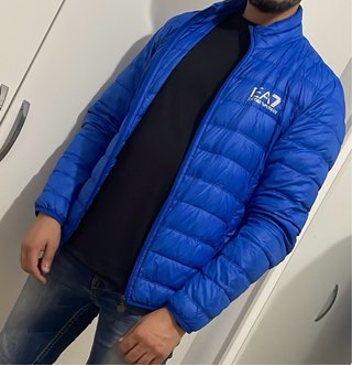 Plumífero EA7 Emporio Armani Azul