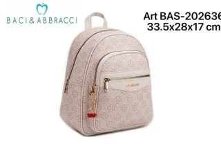 Zaino Baci & Abbracci Beige/Bianco