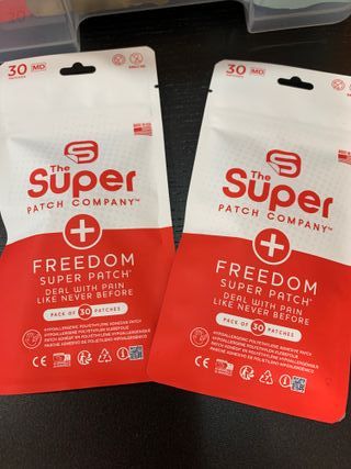 2 Paquetes Super Patch Freedom - Alivio del Dolor