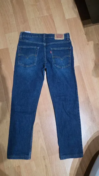 Levi's 512 Talla 16 Años Azul Nuevo