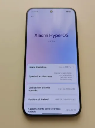 Xiaomi 15T Pro Nero 12/512GB