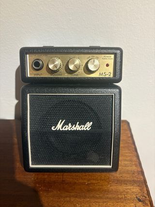 Amplificador Marshall MS-2 Portátil
