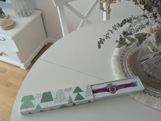 Reloj infantil mariposa rosa