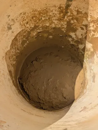 Depósito de agua grande