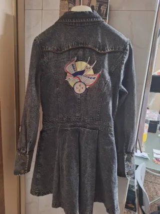 Vestido vaquero  camaleónica