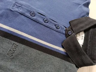 Sudadera Boss Hombre Azul y Gris