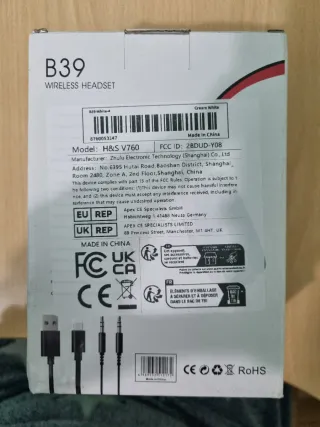 Auriculares B39 Head mounted