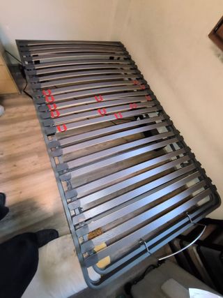 Cama articulada 105cm con barandilla abatible
