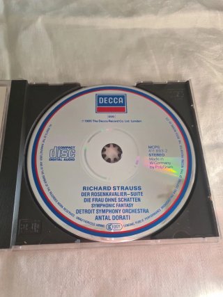 Richard Strauss Der Rosenkavalier Suite CD