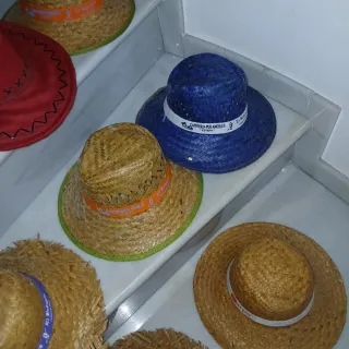 Lote de Sombreros: Beige y Rojo