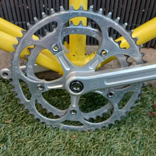 Cuadro Bicicleta Zeus Amarillo