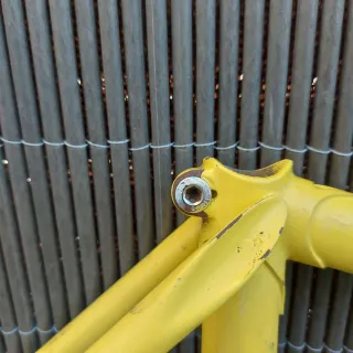 Cuadro Bicicleta Zeus Amarillo