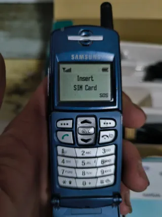 Samsung SGH-N100 WAP Teléfono Móvil Vintage