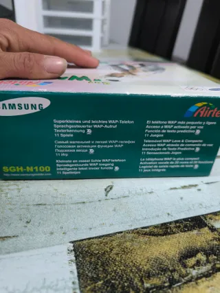 Samsung SGH-N100 WAP Teléfono Móvil Vintage