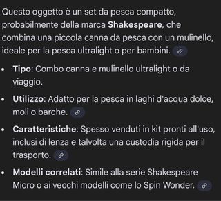 Canna da pesca con mulinello 1.40