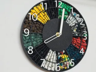 Reloj de Pared Moderno Reciclado