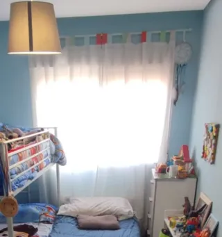 Cortina infantil decorativa