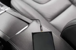 Amazon Basics Auxiliar Cable de audio estéreo 3,5 mm conector macho de, 1.2 m, Paquete de 2, Negro