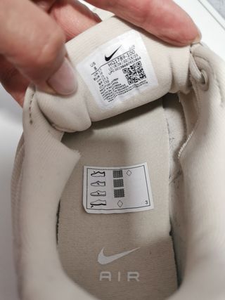 Zapatillas Nike Beige/Blanco Talla 39