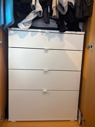 2 Cajoneras IKEA VIHALS Blanca