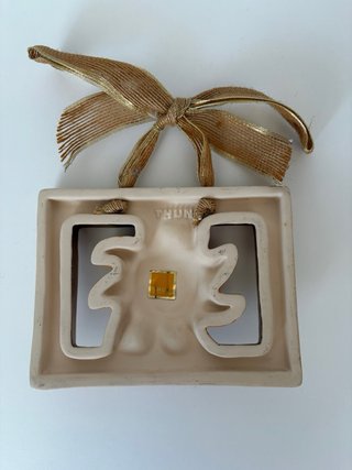 formella thun vintage sole sorridente cornice