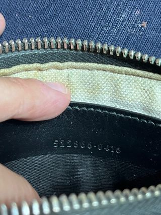 Bolso mano/cartera Gucci GG Supreme serpiente