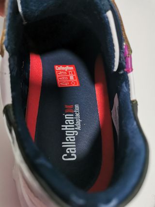 Zapatillas Callaghan Morado Blanco
