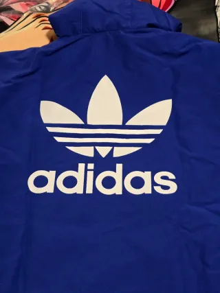 Cortavientos Adidas Talla L Hombre Azul