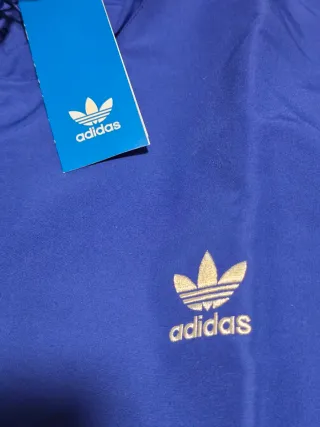 Cortavientos Adidas Talla L Hombre Azul