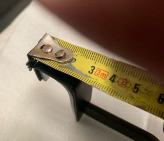 Porta asciugamani nero in metallo