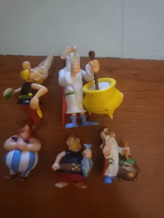 Figuras Asterix y Obelix Años 90