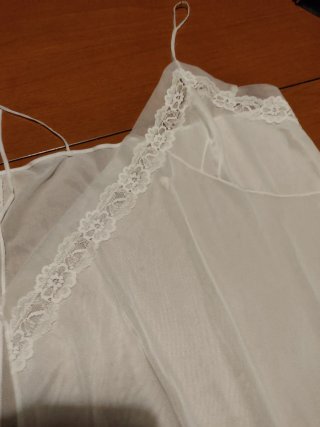 Sottana Prenatal vintage bianca taglia unica