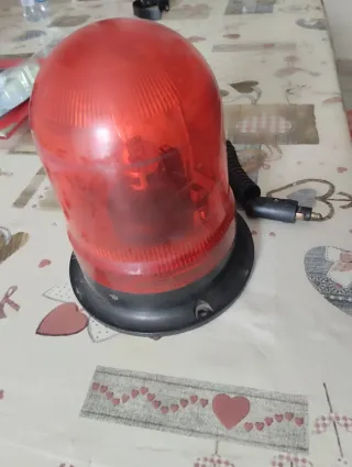 Lampeggiante rotante rosso